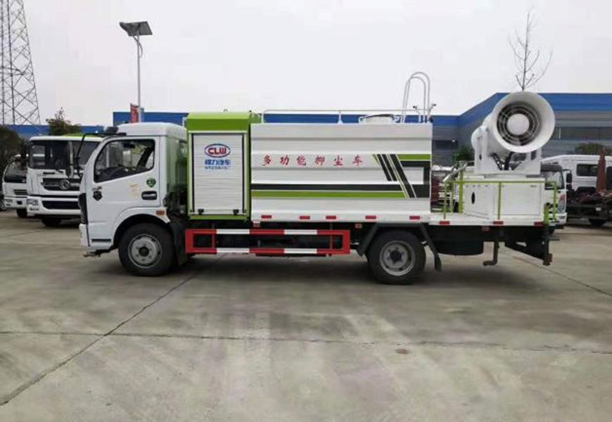 東風多利卡6-8方抑塵車側(cè)面圖