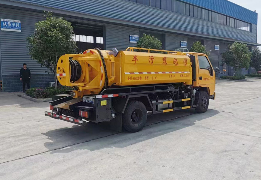 國六江鈴順達清洗吸污車圖片